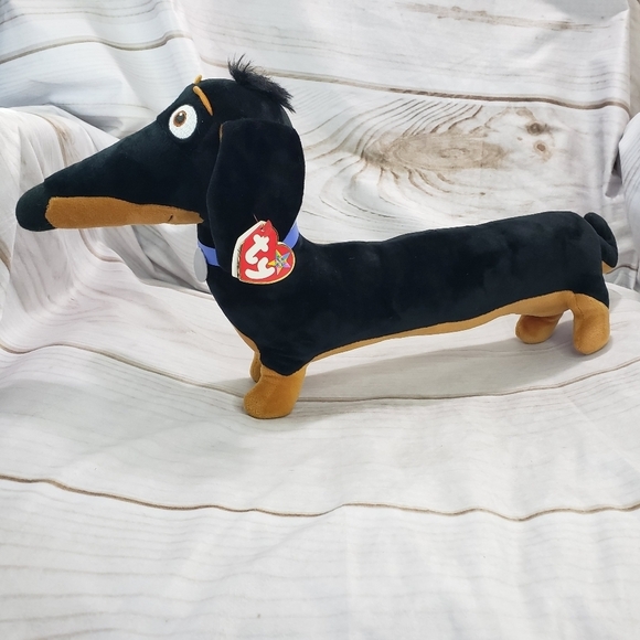 ๐SOLD๐ TY Secret Life Of Pets Buddy Dachshund Dog 18 Inch Plush Toy 2016 Tag - Picture 2 of 11